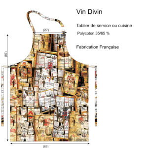 Tablier - Vin Divin