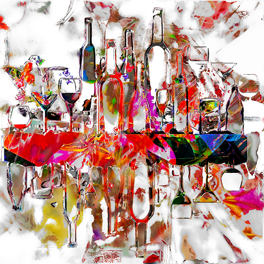 Reflets Bouteilles